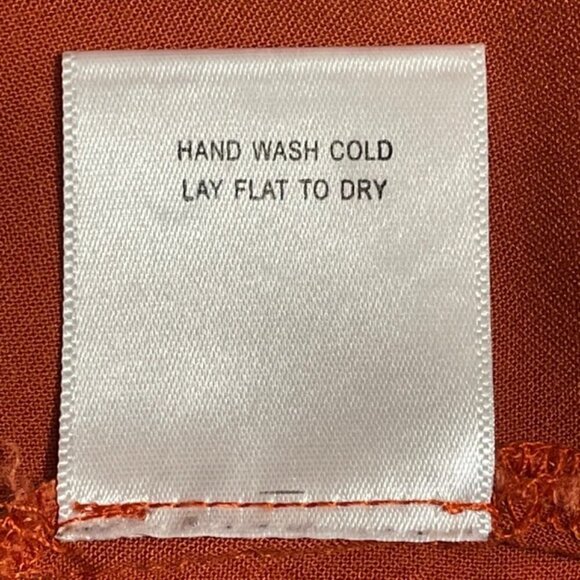 MODCLOTH Sleeveless V-Neck Tie-Back Burnt Orange Top - Size 2X - Picture 5 of 5